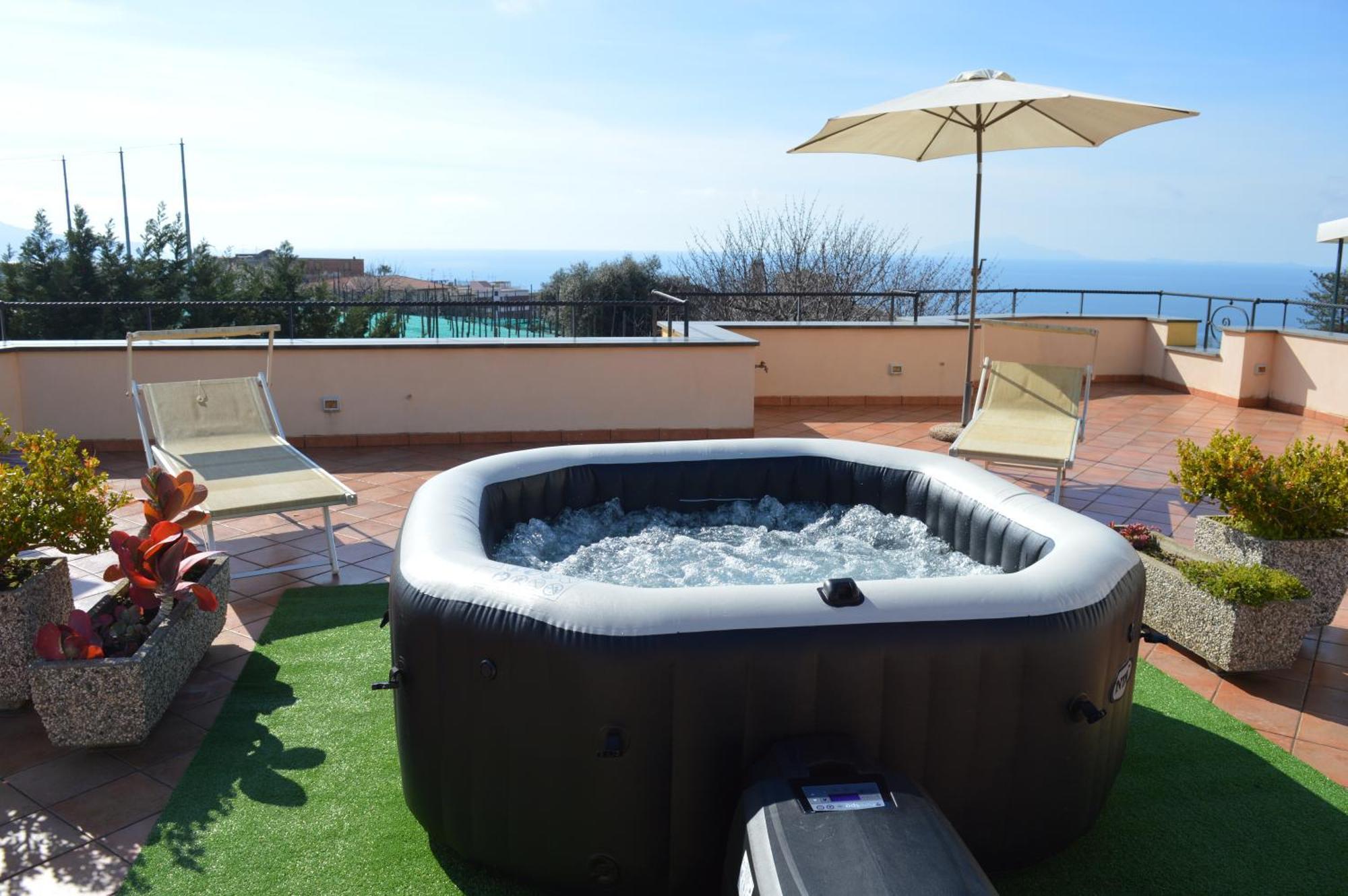 Mary'S Dream - Villa Overlooking Capri And Ischia In Sorrento Peninsula Маса Лубрензе Екстериор снимка