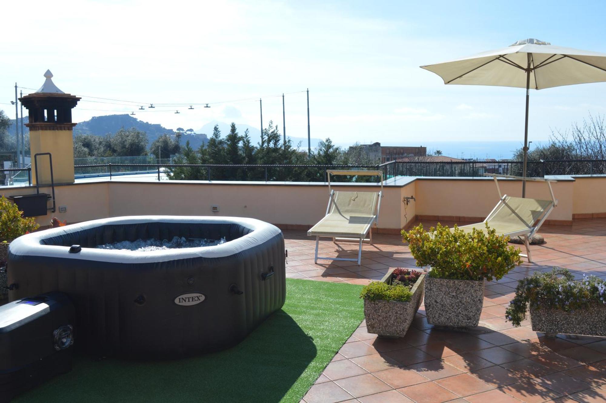 Mary'S Dream - Villa Overlooking Capri And Ischia In Sorrento Peninsula Маса Лубрензе Екстериор снимка