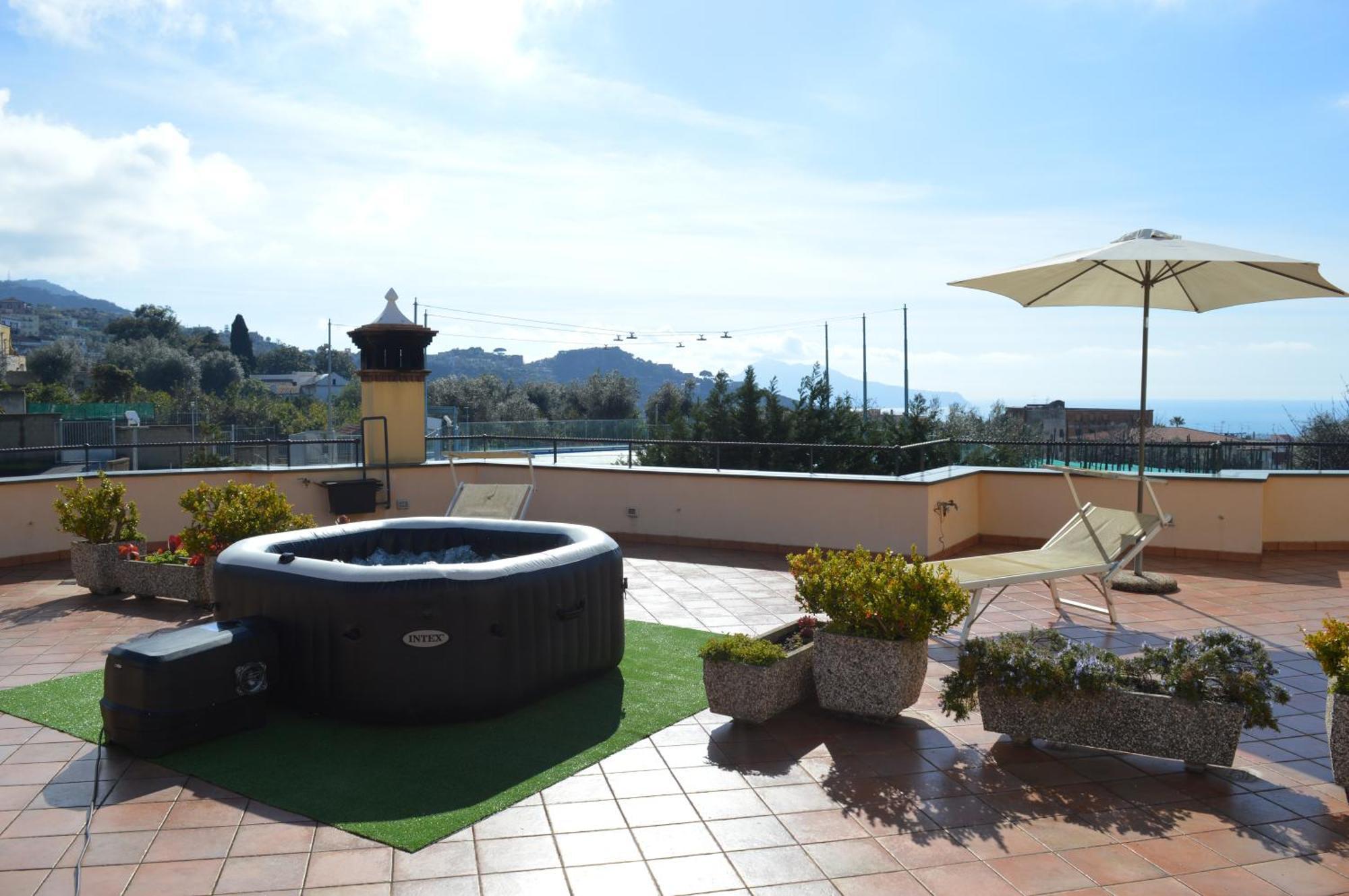 Mary'S Dream - Villa Overlooking Capri And Ischia In Sorrento Peninsula Маса Лубрензе Екстериор снимка