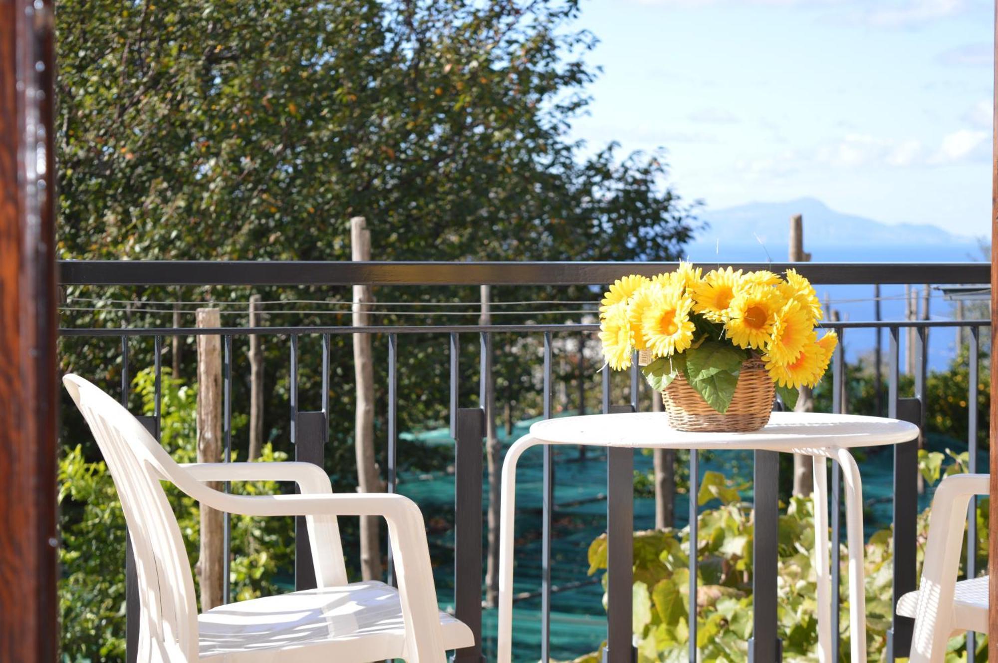 Mary'S Dream - Villa Overlooking Capri And Ischia In Sorrento Peninsula Маса Лубрензе Екстериор снимка