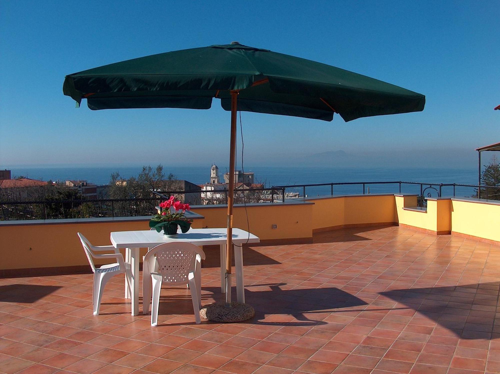 Mary'S Dream - Villa Overlooking Capri And Ischia In Sorrento Peninsula Маса Лубрензе Екстериор снимка